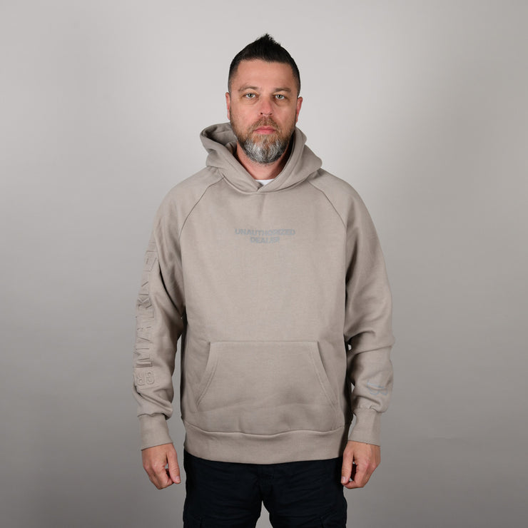 Sand "Unauthorized Dealer®" GREY MARKET Hoodie